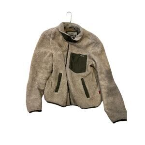 Levi Strauss Puffy Fleece Zip Up Fleece Mens Medium